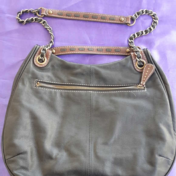 Hobo International Leather Adjustable Chain Bag. - Picture 4 of 8